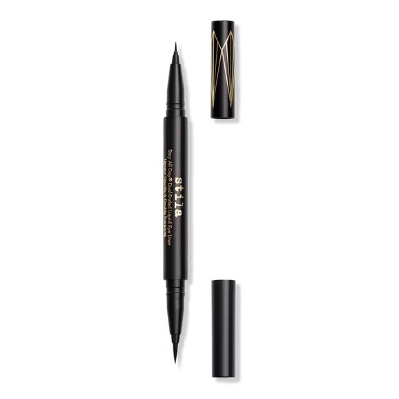 NIB ✅STILA #INTENSE BLACK Stay All Day  Dual-Ended WP Liquid Eye Liner ✨NIB - Picture 1 of 9